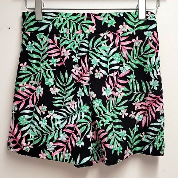 No Boundries Two Piece Set Size XS Shorts with Crop Top Floral Print Summer Fun - Picture 8 of 12